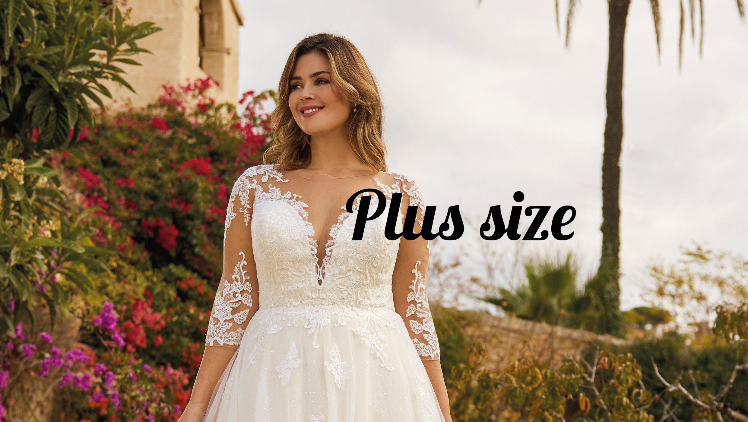 Plus size brudekjoler